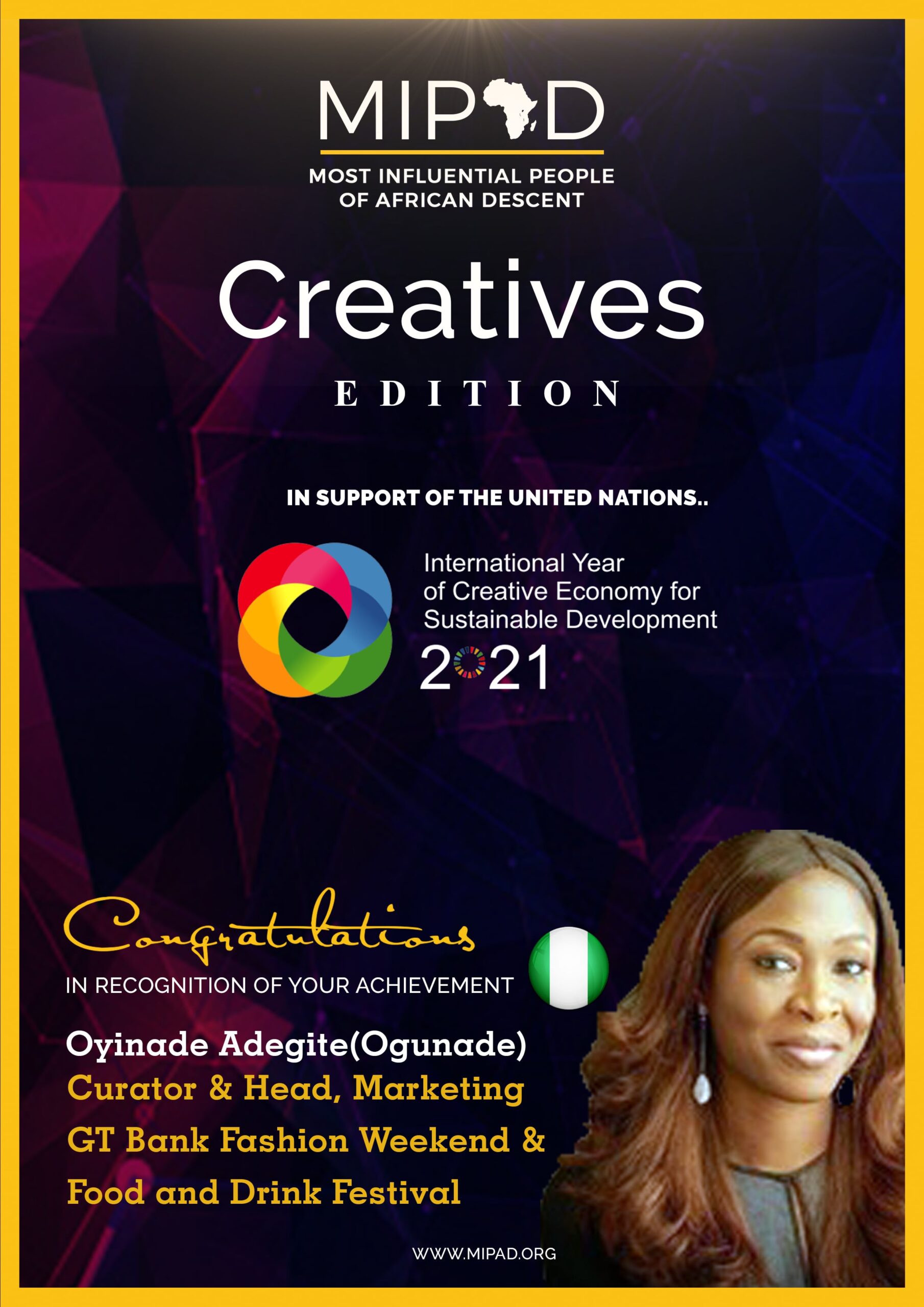 Meet Oyinade Adegite